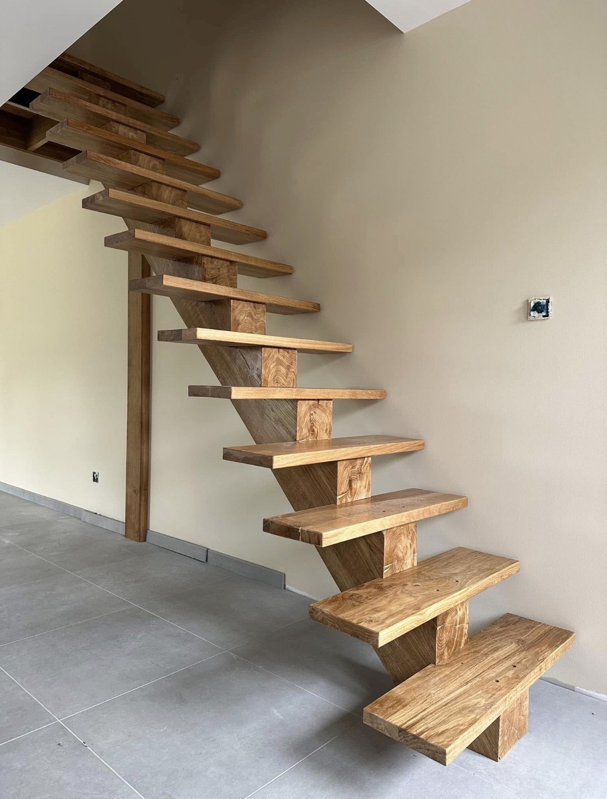 escalier droit