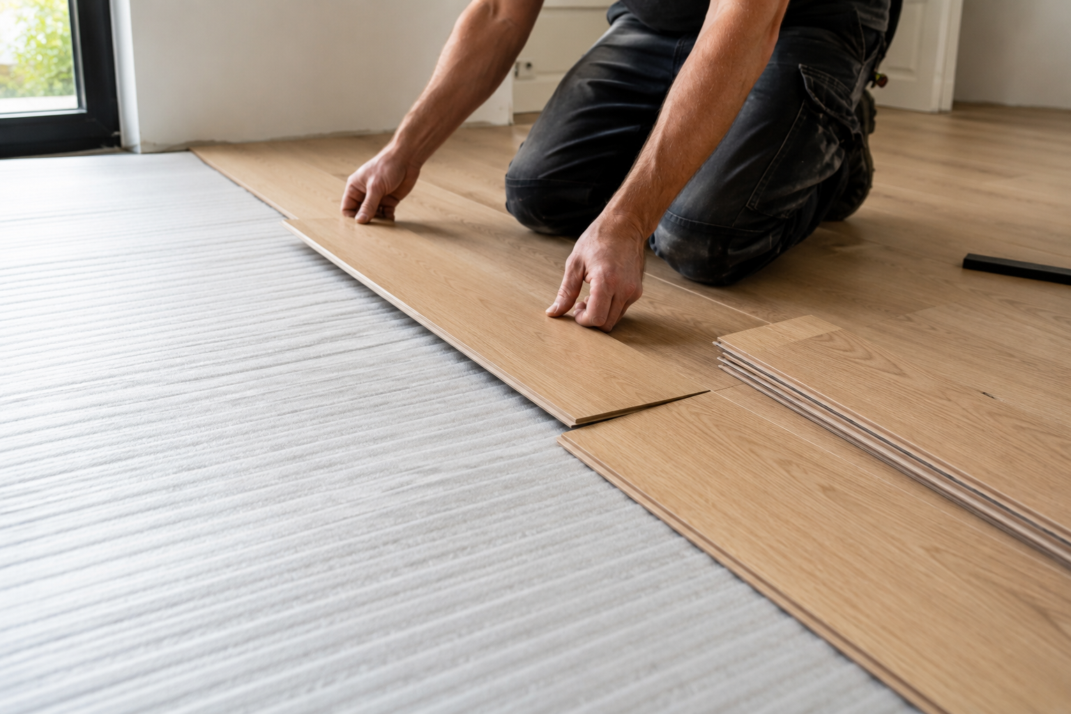 pose de parquet